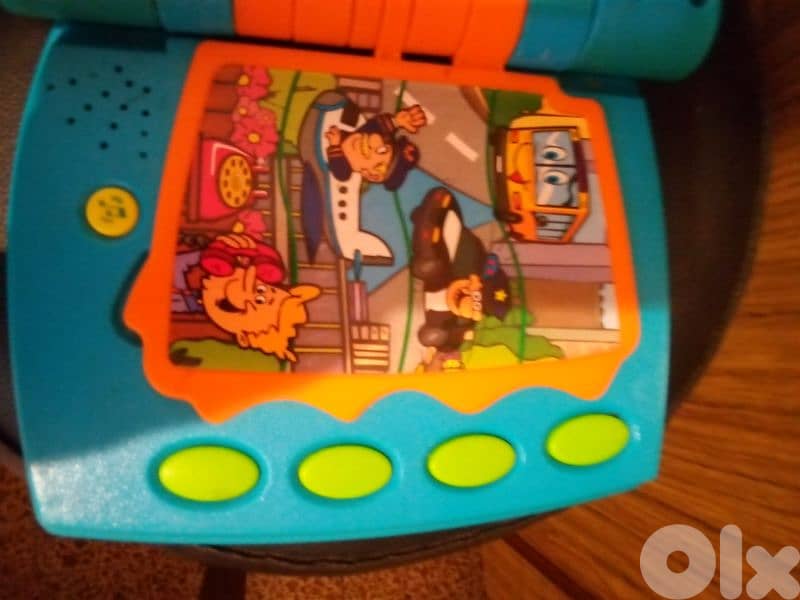 ABC BOOK BOARD +ANIMALS+TRANSPORT+MUSICAL ins VOiCES FRENCH As new TOY 3