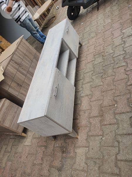 New TV Table colour light grey (high quality). 0