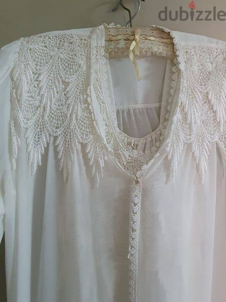 chemise de nuit set chiffon high quality 2