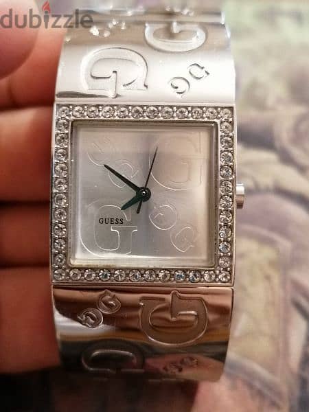 guess watch all steel original 1