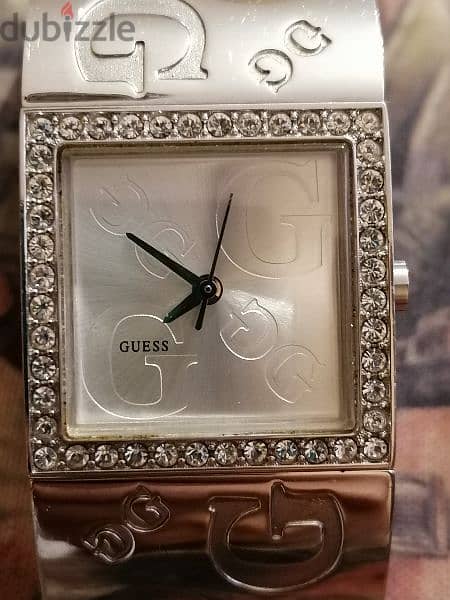guess watch all steel original 7