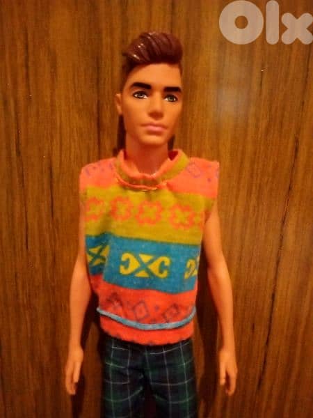 KEN FASHIONISTAS Mattel 2018 barely used still good doll=16$ 4