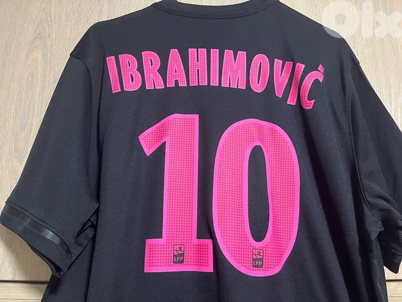 psg paris nike ibrahimović 10 black 3RD special edition kit  2018 0