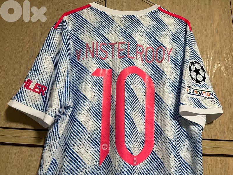 manchester united van nistlerooy 10 limited edition adidas kit 0