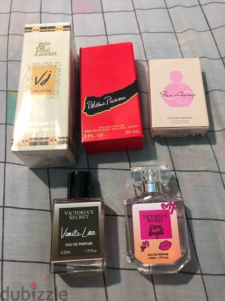 اي زجاجة عطر  ب 5$ 0