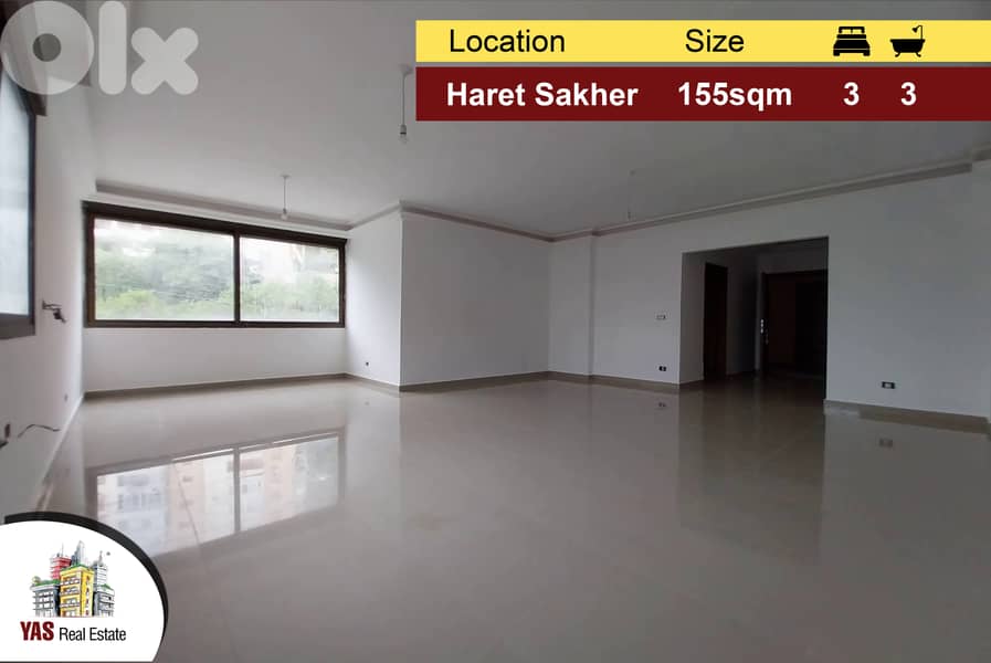 Haret Sakher 155m2 | Rent | Luxury Apartment | Mountain View | 0