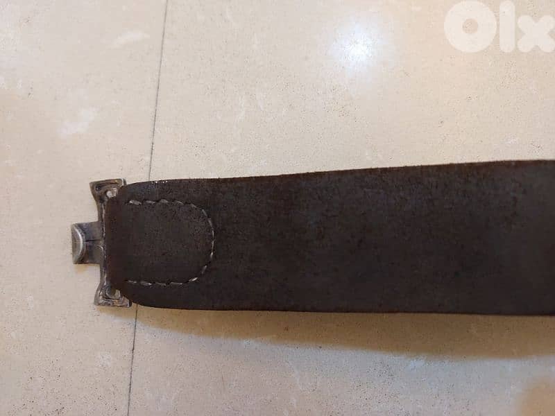 German Nazi  Army  leatherbelt WW II 3