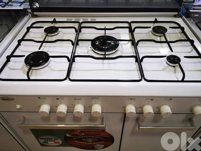 Glem Gas 90cm Italian فرن غليم غاز إيطالي الأصلي 1