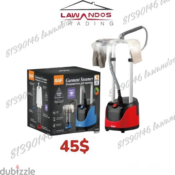 garment steamer with ironing board مكواة بخار عامود ستاند مع لوح كوي 0