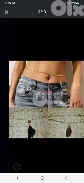 belly belt or necklace 2 styles  1=7$ or 3=15$ 8