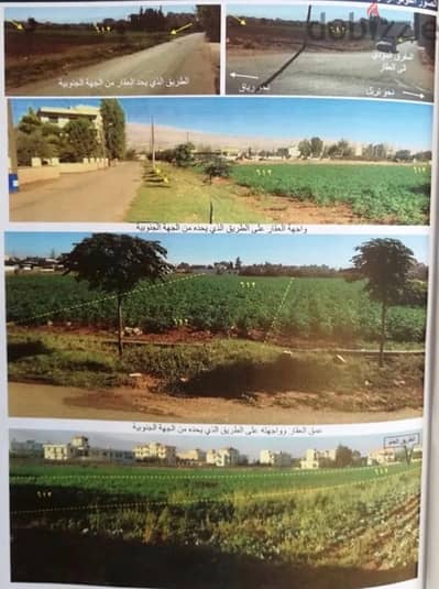 75 $ / m ارض للبيع في رياق