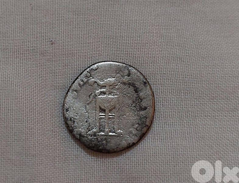 Ancient Roman Silver Coin denarius for Emperor Domintian year 81_96 AD 1