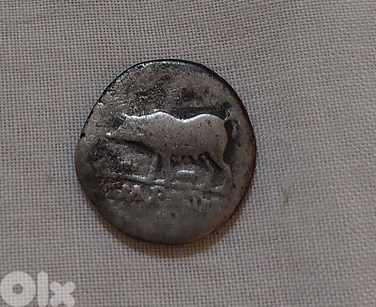 Ancient Roman Silver Coin Denarius of Vespesian year 77 AD Rome mint 1