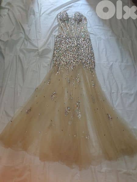 Jovani original S M L only strass rainbow 2