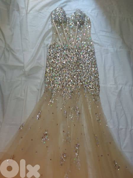 Jovani original S M L only strass rainbow 4