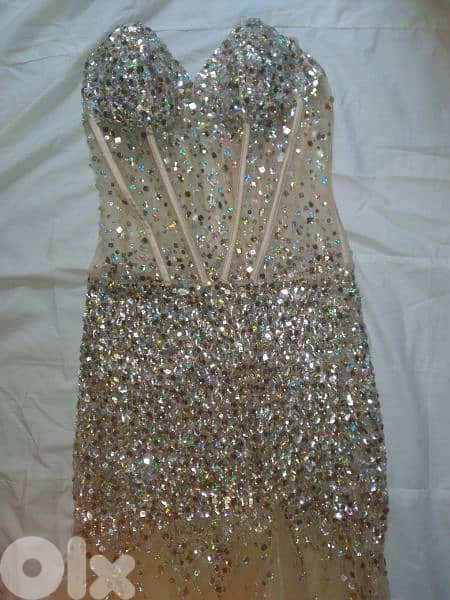 Jovani original S M L only strass rainbow 5
