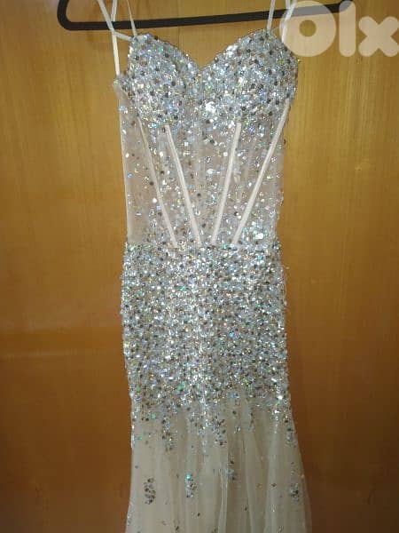 Jovani original S M L only strass rainbow 11