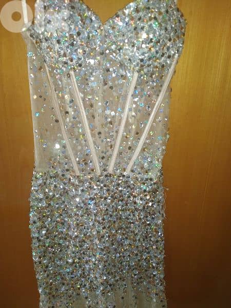 Jovani original S M L only strass rainbow 12