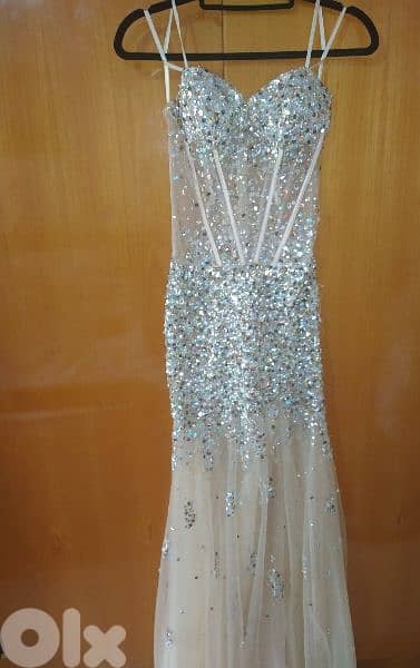 Jovani original S M L only strass rainbow 13