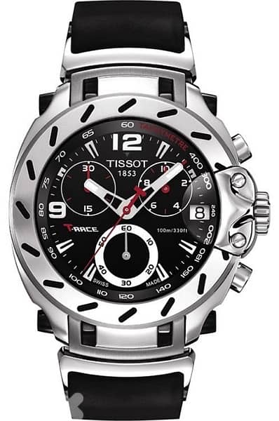 TISSOT T Race Black Dial Chronograph Men's Watch 0