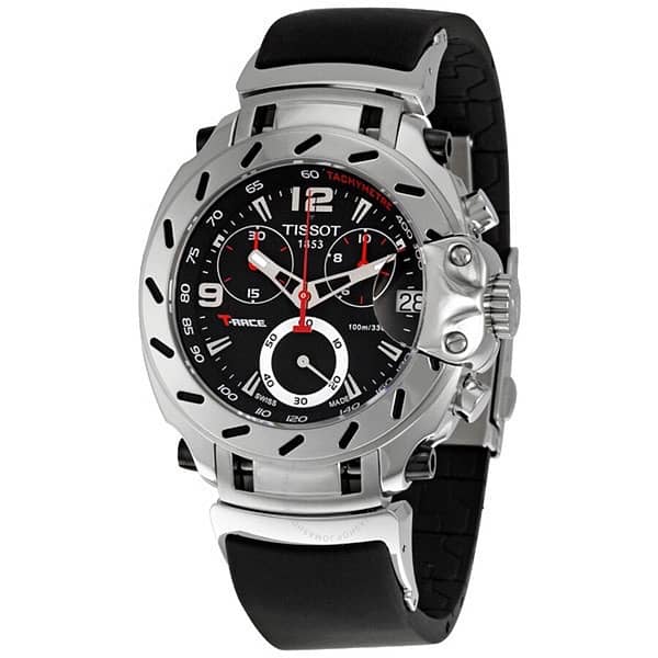 TISSOT T Race Black Dial Chronograph Men's Watch 1
