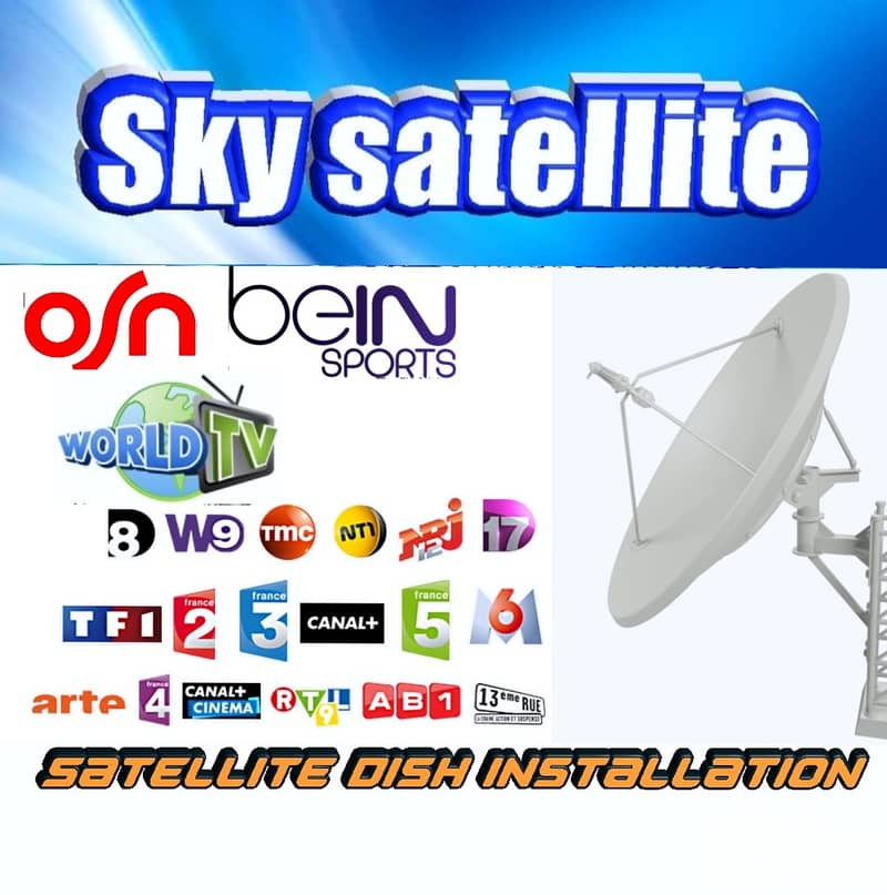 SKY-SAT EU-R55( تركيب ستلايت ) 0