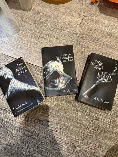 fifty shades 3 books for 15$ 1