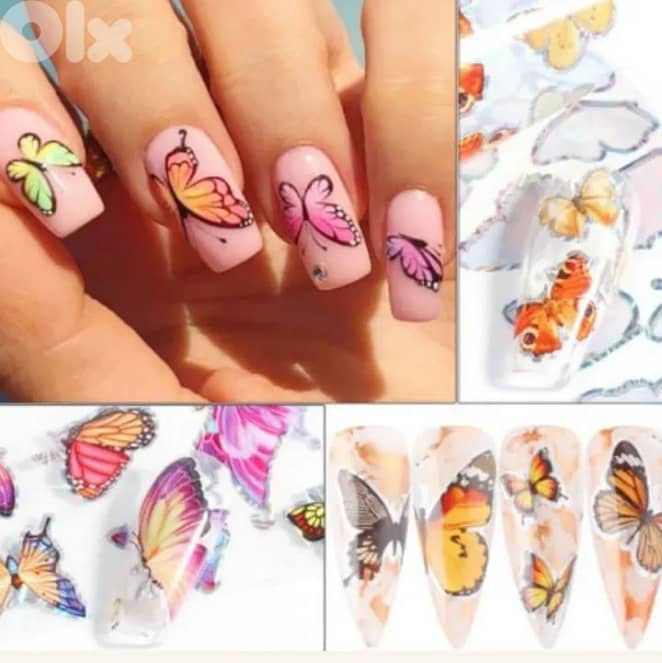 fast nails art 3D fruit nails decoration 12