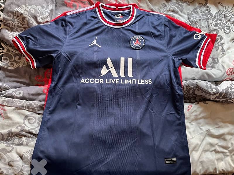 PSG beckham 32  air jordan limited edition home jersey 1