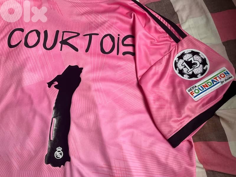 real madrid courtois yamamoto Limited edition goal keeper Jersey 0