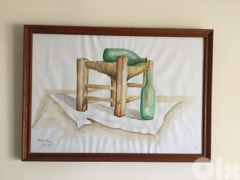 Wall Decoration Painting - Handmade  - لوحة رسم يد 0