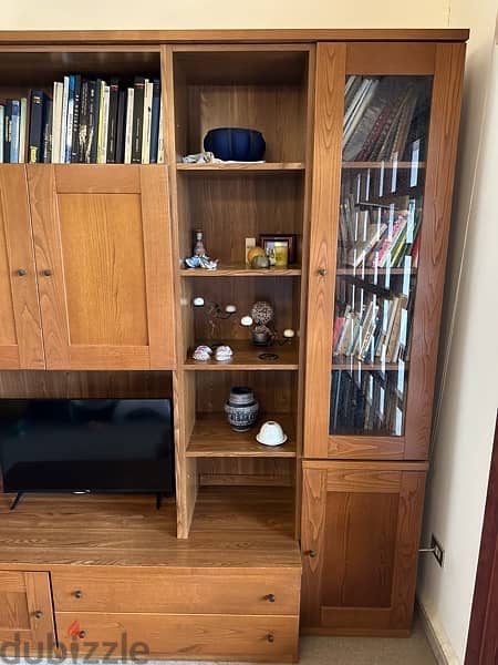 tv unit- biblioteque 2
