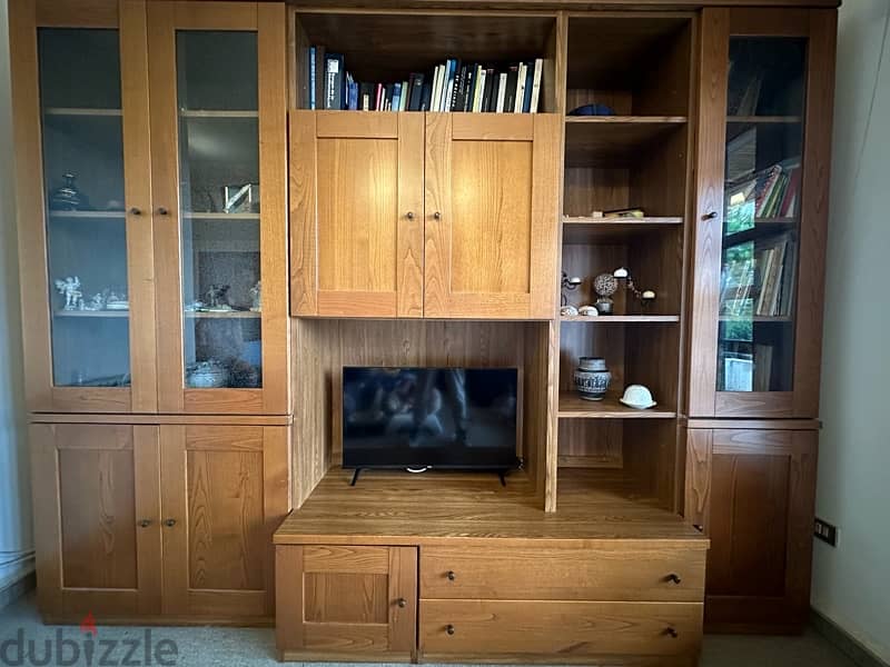 tv unit- biblioteque 1