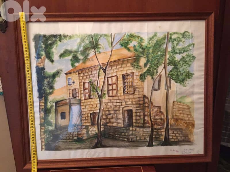 Wall Decoration Painting  - Handmade  - لوحة رسم يد 0