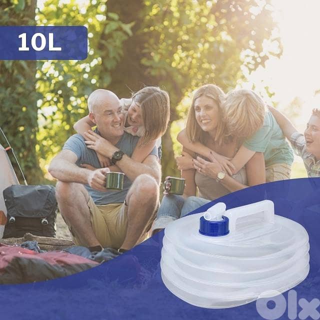Water Dispenser 10L, Collapsible Container for Camping and Outdoors 3