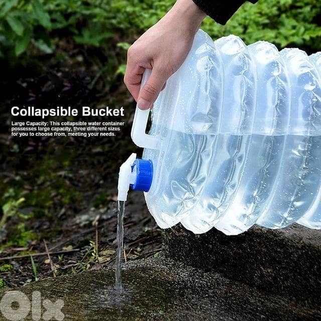 Water Dispenser 10L, Collapsible Container for Camping and Outdoors 4
