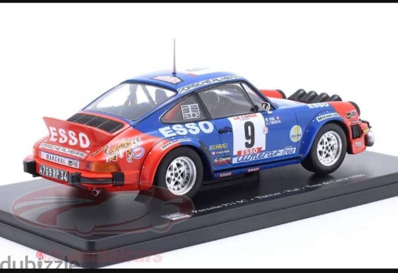 Porsche 911 SC  (Tour de Corse 1980) diecast car model 1:24. 3