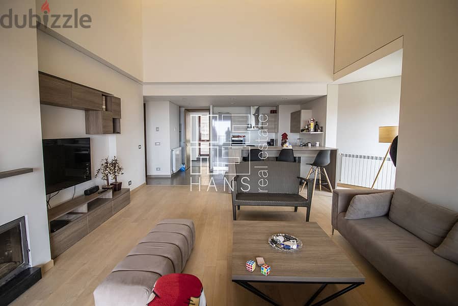 Amazing chalet with pool and view for rent in Faqra 1