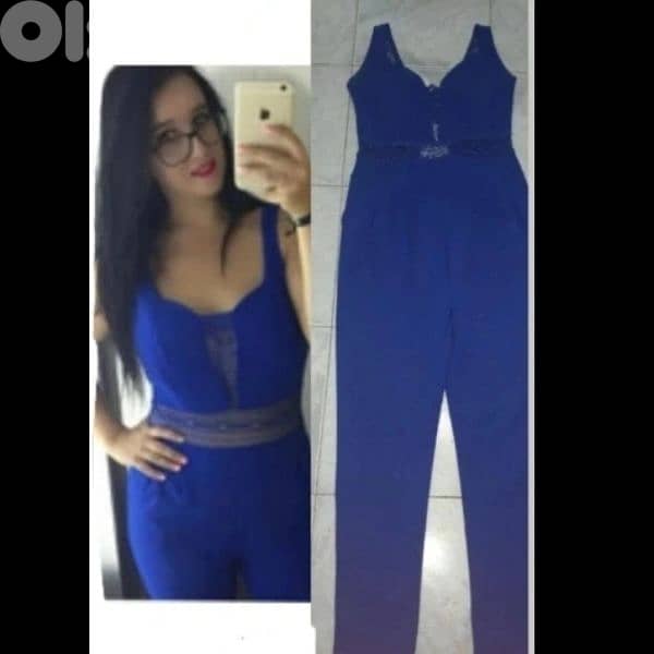 jumpsuit embroided lace S to xL 0