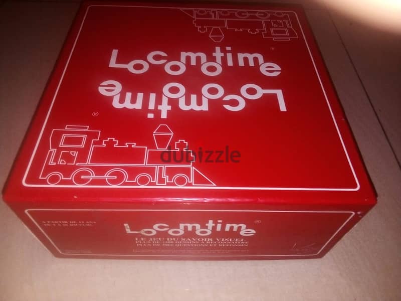 Locomotion rare vintage 1993 educative board game in french 0