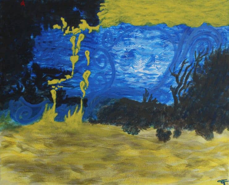 The allegory of all thoughts - painting 1