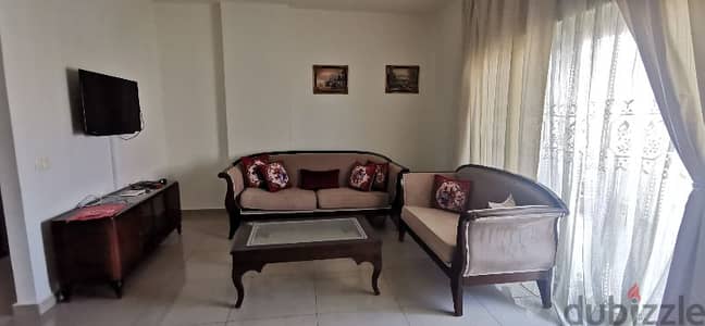 Zouk Mosbeh furnished apartment 3 bed for 550$