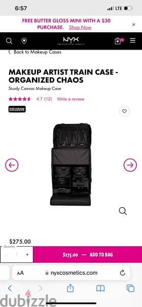 NYX Professional makeup suitcase 0