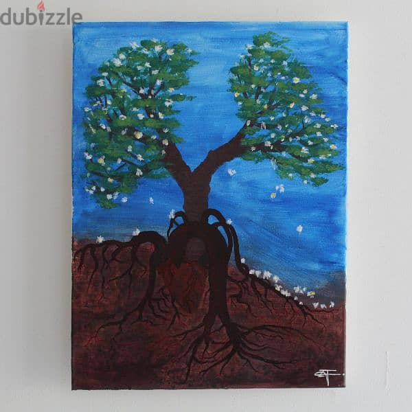 In the garden of immortality - painting 0