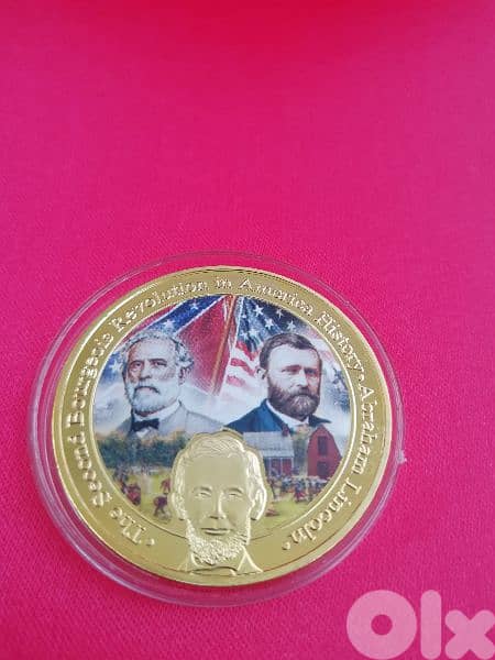 ميدالية أمريكية تذكارية antique 4
