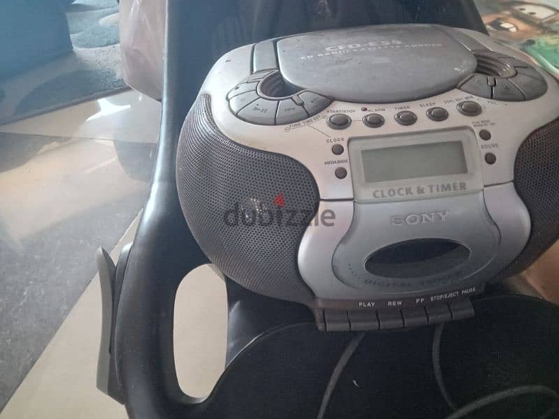 radio cassette with cd 1