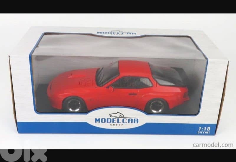 Porsche 924 GT (1981) diecast car model 1;18. 5