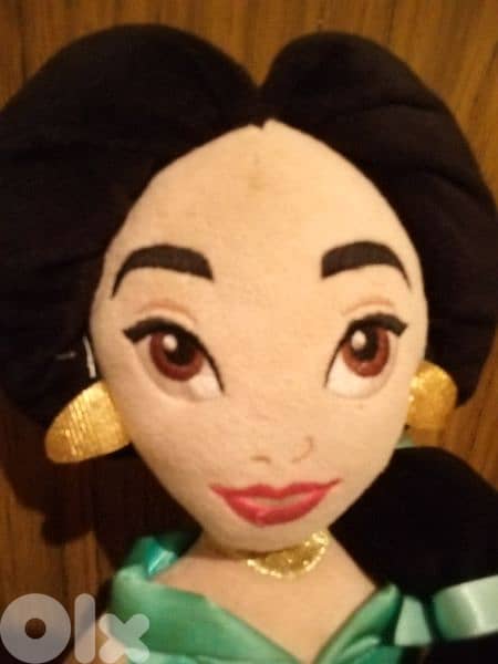 Princess JASMiNE from Aladdin movie Disney large Stuffed As new Toy=20 5