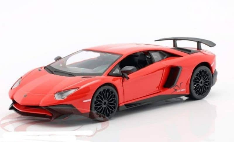 Lamborghini Aventador LP750-4 SV diecast car model 1:24. 0