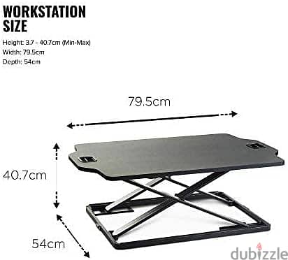 VonHaus Standing Desk Converter 1